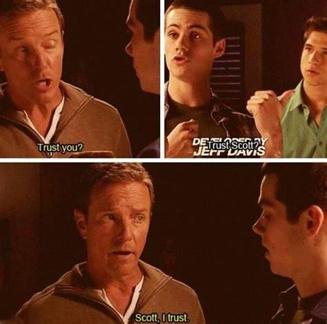 when does stiles dad find out about scott